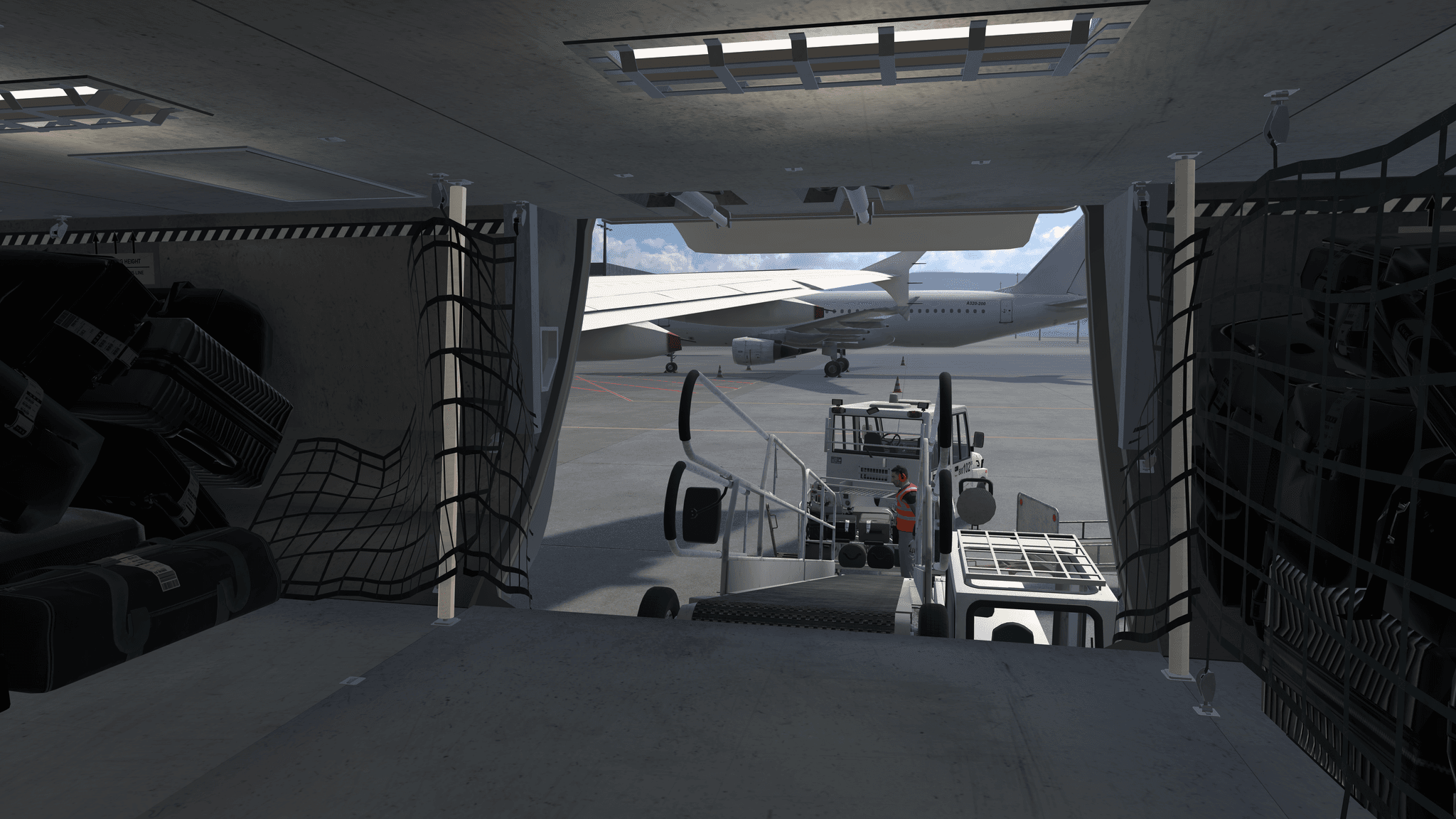 Loading: Inside the Aircraft