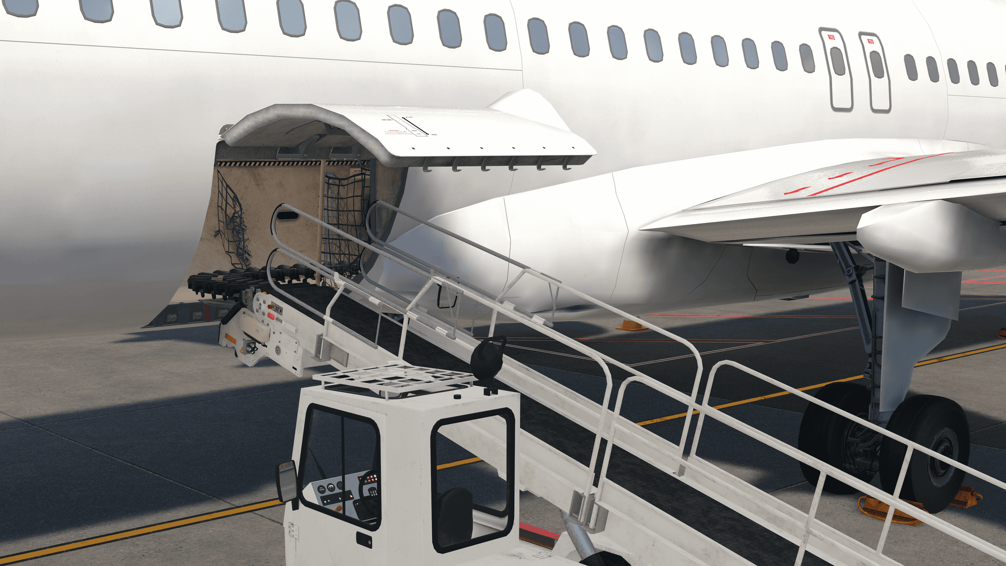 Exam: Power Stow At the Aircraft