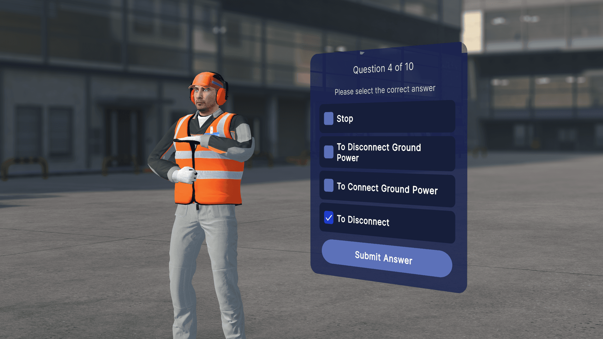 Recognizing Hand Signals: Exam